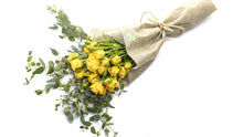 Load image into Gallery viewer, Yellow Mini Rose Bouquet No1305

